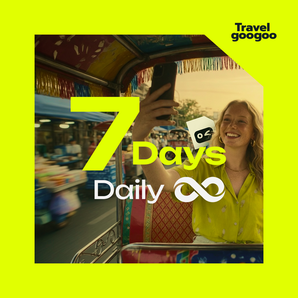 Visa Destinations Exclusive: Thailand Daily Unlimited + Travelgoogoo365 eSIM